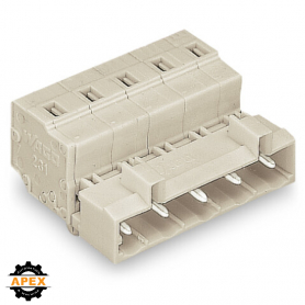 WAGO | 723-607/018-000 | 1-CONDUCTOR MALE CONNECTOR; 100% PR