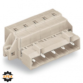 WAGO | 723-608/019-000 | 1-CONDUCTOR MALE CONNECTOR; 100% PR
