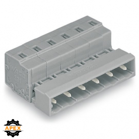 WAGO | 731-604 | 1-CONDUCTOR MALE CONNECTOR; 2.5 MM&sup2;; PIN SP