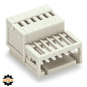 WAGO | 733-210 | 1-CONDUCTOR MALE CONNECTOR; 100% PROTECTED