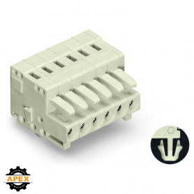 WAGO | 734-102/008-000 | 1-CONDUCTOR FEMALE PLUG; 100% PROTE
