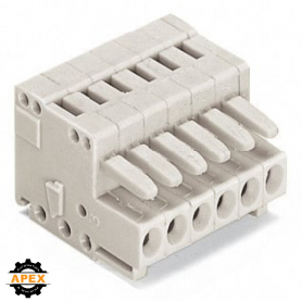 WAGO | 734-108 | 1-CONDUCTOR FEMALE PLUG; 100% PROTECTED AGA