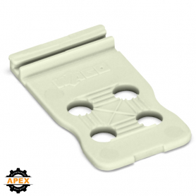 WAGO | 734-128 | STRAIN RELIEF PLATE; 12.5 MM WIDE; LIGHT GR