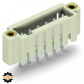 WAGO | 734-138/108-000 | THT MALE HEADER; 1.0 X 1.0 MM SOLDE