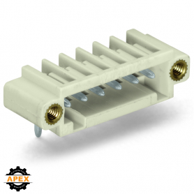 WAGO | 734-162/108-000 | THT MALE HEADER; 1.0 X 1.0 MM SOLDE