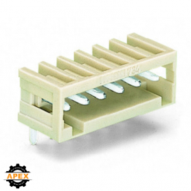 WAGO | 734-165 | THT MALE HEADER; 1.0 X 1.0 MM SOLDER PIN; A