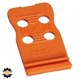 WAGO | 734-228 | STRAIN RELIEF PLATE; 12.5 MM WIDE; ORANGE