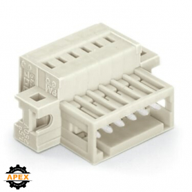 WAGO | 734-305/019-000 | 1-CONDUCTOR MALE CONNECTOR, CAGE CL