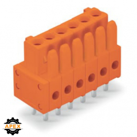 WAGO | 734-512 | THT FEMALE HEADER; 0.9 X 0.9 MM SOLDER PIN;