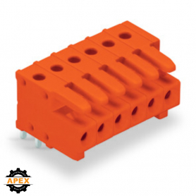 WAGO | 734-564 | THT FEMALE HEADER; 0.9 X 0.9 MM SOLDER PIN;