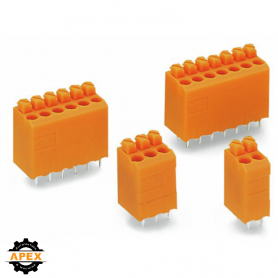 WAGO | 735-127 | PCB TERMINAL BLOCK; PUSH-BUTTON; 1.5 MM&sup2;; P