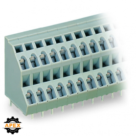 WAGO | 736-206 | DOUBLE-DECK PCB TERMINAL BLOCK; 2.5 MM&sup2;; PI