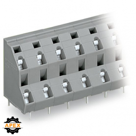 WAGO | 736-752 | DOUBLE-DECK PCB TERMINAL BLOCK; 2.5 MM&sup2;; PI