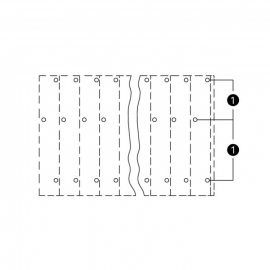 WAGO | 737-204 | TRIPLE-DECK PCB TERMINAL BLOCK; 2.5 MM&sup2;; PI