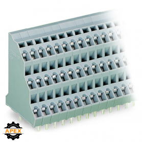 WAGO | 737-216 | TRIPLE-DECK PCB TERMINAL BLOCK; 2.5 MM&sup2;; PI