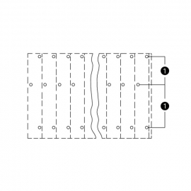 WAGO | 737-216 | TRIPLE-DECK PCB TERMINAL BLOCK; 2.5 MM&sup2;; PI