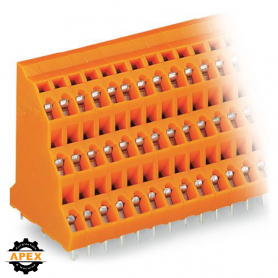 WAGO | 737-324 | TRIPLE-DECK PCB TERMINAL BLOCK; 2.5 MM&sup2;; PI