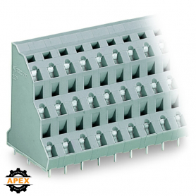 WAGO | 737-503 | TRIPLE-DECK PCB TERMINAL BLOCK; 2.5 MM&sup2;; PI