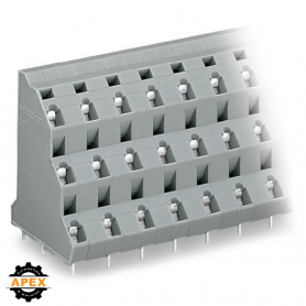 WAGO | 737-712 | TRIPLE-DECK PCB TERMINAL BLOCK; 2.5 MM&sup2;; PI