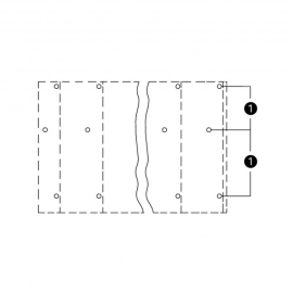 WAGO | 737-753 | TRIPLE-DECK PCB TERMINAL BLOCK; 2.5 MM&sup2;; PI