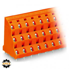 WAGO | 737-804 | TRIPLE-DECK PCB TERMINAL BLOCK; 2.5 MM&sup2;; PI