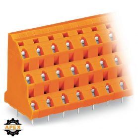 WAGO | 737-856 | TRIPLE-DECK PCB TERMINAL BLOCK; 2.5 MM&sup2;; PI