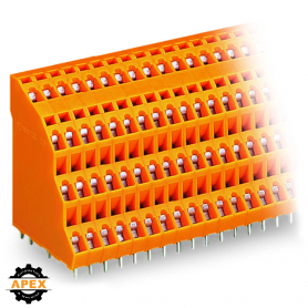 WAGO | 738-312 | QUADRUPLE-DECK PCB TERMINAL BLOCK; 2.5 MM&sup2;;