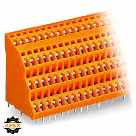 WAGO | 738-402 | QUADRUPLE-DECK PCB TERMINAL BLOCK; 2.5 MM&sup2;;
