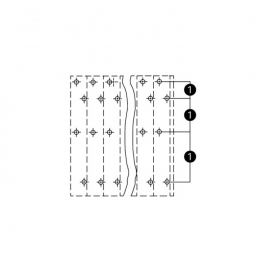WAGO | 738-404 | QUADRUPLE-DECK PCB TERMINAL BLOCK; 2.5 MM&sup2;;
