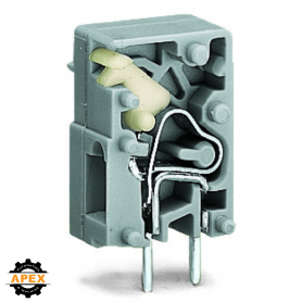 WAGO | 741-902 | STACKABLE PCB TERMINAL BLOCK; PUSH-BUTTON;