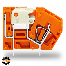 WAGO | 742-106 | STACKABLE PCB TERMINAL BLOCK; WITH KNIFE DI
