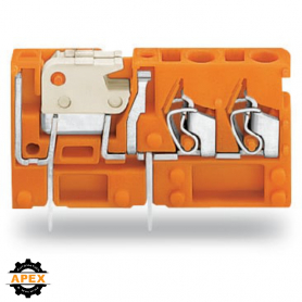 WAGO | 742-156 | STACKABLE 2-CONDUCTOR PCB TERMINAL BLOCK; W