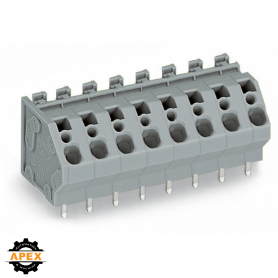 WAGO | 745-158 | PCB TERMINAL BLOCK; 4 MM&sup2;; PIN SPACING 7.5