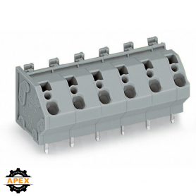 WAGO | 745-210 | PCB TERMINAL BLOCK; 4 MM&sup2;; PIN SPACING 10 M