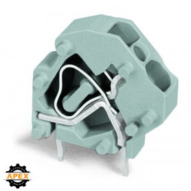 WAGO | 745-3810 | STACKABLE PCB TERMINAL BLOCK 4 MM&sup2; PIN SPA