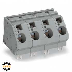 WAGO | 745-604/011-000 | PCB TERMINAL BLOCK; 16 MM&sup2;; PIN SPA