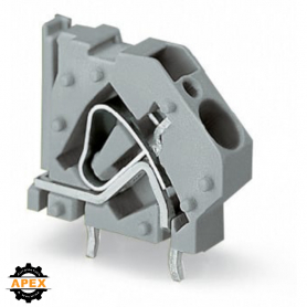 WAGO | 745-833 | STACKABLE PCB TERMINAL BLOCK; 6 MM&sup2;; PIN SP