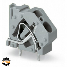 WAGO | 745-843 | STACKABLE PCB TERMINAL BLOCK; 6 MM&sup2;; PIN SP