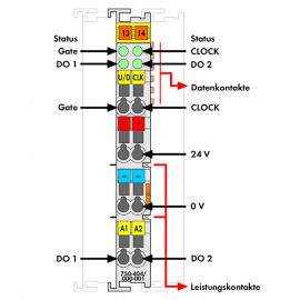 WAGO | 750-404/000-001 | UP COUNTER; RELEASE INPUT; LIGHT GR