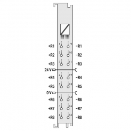 WAGO | 750-451/025-000 | 8-CHANNEL ANALOG INPUT; RESISTANCE