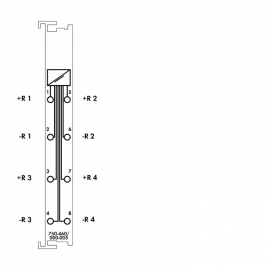 WAGO | 750-460/000-005 | 4-CHANNEL ANALOG INPUT; FOR NI1000/