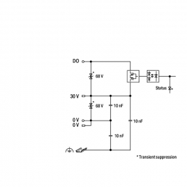 WAGO | 750-527 | 4-CHANNEL DIGITAL OUTPUT; 30 VAC/VDC; 2.0 A