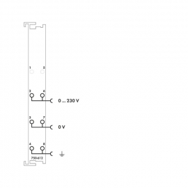 WAGO | 750-612 | POWER SUPPLY; 0 &hellip; 230 V AC/DC; LIGHT GRAY