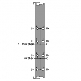 WAGO | 750-614/040-000 | POTENTIAL DISTRIBUTION; 0 &hellip; 230 V A