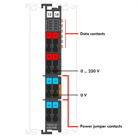 WAGO | 750-614/040-000 | POTENTIAL DISTRIBUTION; 0 &hellip; 230 V A