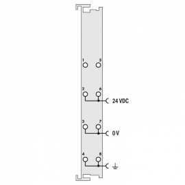 WAGO | 750-622 | BINARY SPACER MODULE; LIGHT GRAY