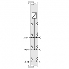 WAGO | 750-624 | FILTER MODULE FOR FIELD-SIDE POWER SUPPLY (