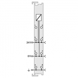 WAGO | 750-624/020-000 | FILTER MODULE FOR FIELD-SIDE POWER
