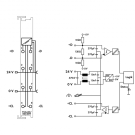 WAGO | 750-630/000-009 | SSI TRANSMITTER INTERFACE; 13 BITS;