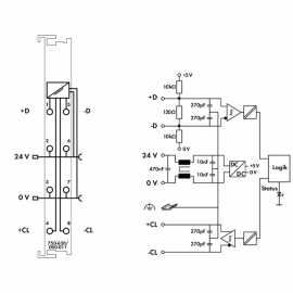 WAGO | 750-630/000-011 | SSI TRANSMITTER INTERFACE; 25 BITS;
